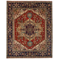 Bloomsbury Market One-of-a-Kind Briggs Hand-Knotted Wool Dark Copper Area Rug BLMS3121